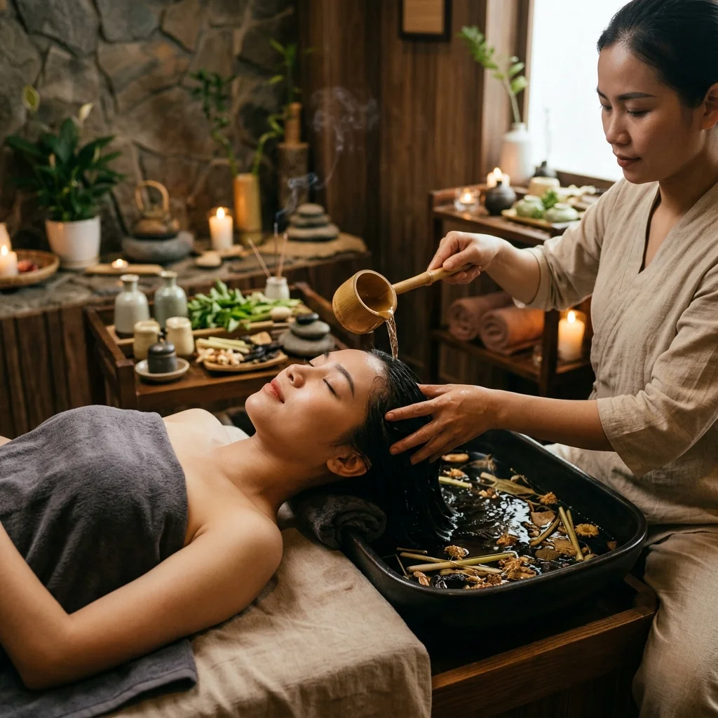Review dịch vụ gội đầu dưỡng sinh chuẩn Đông Y tại Hà Nội
