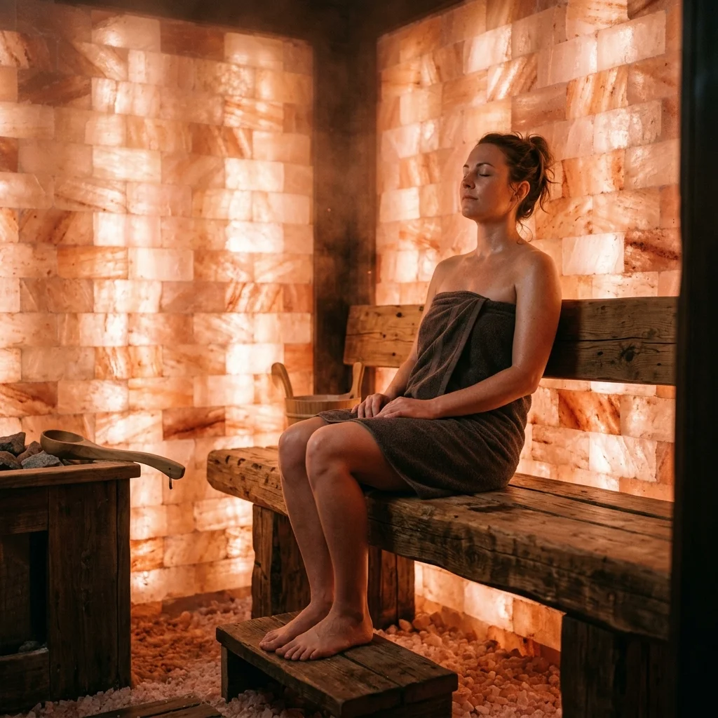 Trải nghiệm liệu trình xông hơi đá muối Himalaya tại Đà Nẵng